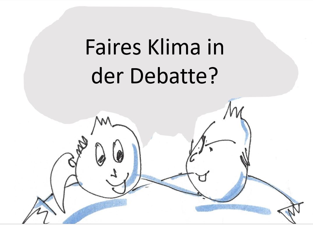 Faires Klima in der Debatte?